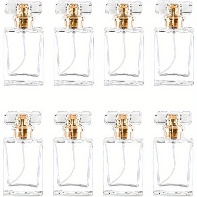 Perfume Fragrance Dispenser - 8pcs 30ml Glass Perfume Bottles Empty