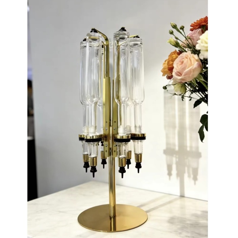 6 Golden/silvery Pump Head Per - Perfume Fragrance Bar 评论和价格