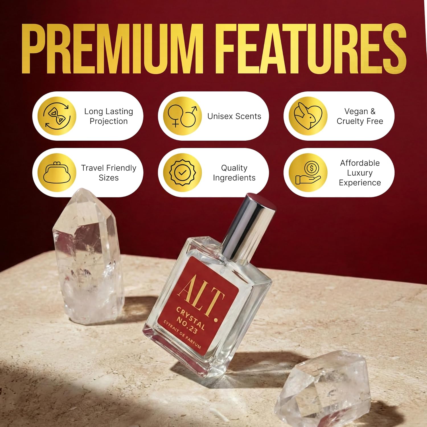 ALT. FRAGRANCES Crystal No. 23 - Perfume Jasmine Fragrance 评论和价格