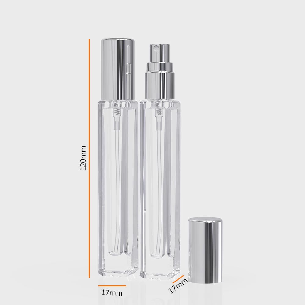 5-Piece Cologne Atomizer Empty - Perfume Fragrance Dispenser 评论和价格