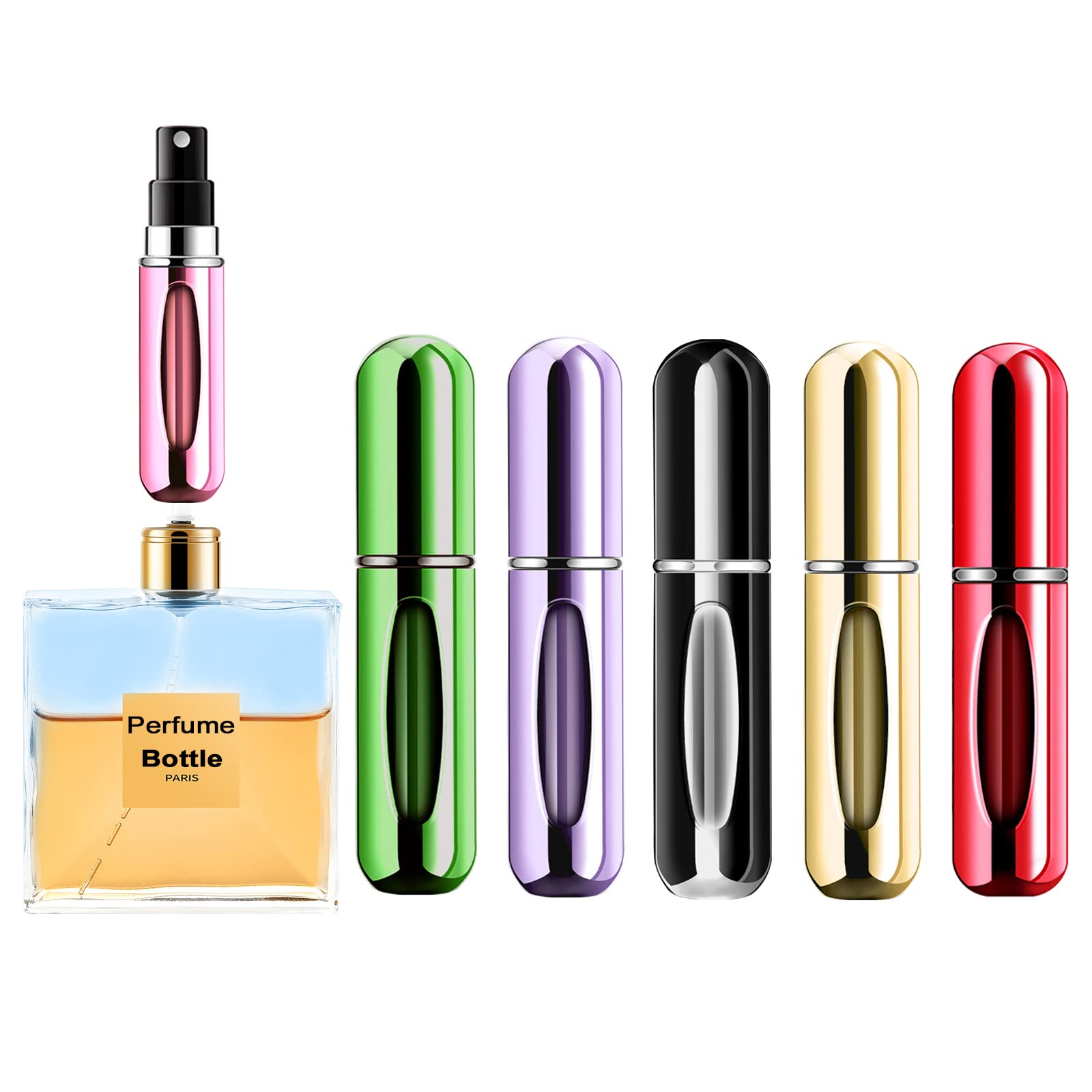 Refillable Mini Perfume Bottle - Perfume Fragrance Dispenser 评论和价格