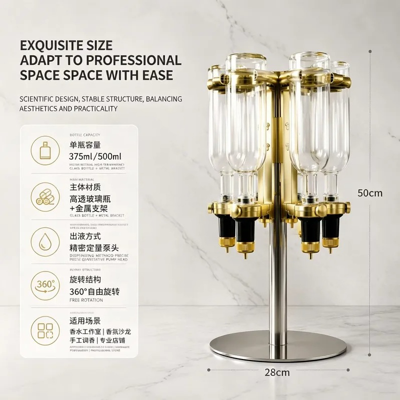 New 6 Bottle Golden Perfume Di - Perfume Fragrance Bar 评论和价格