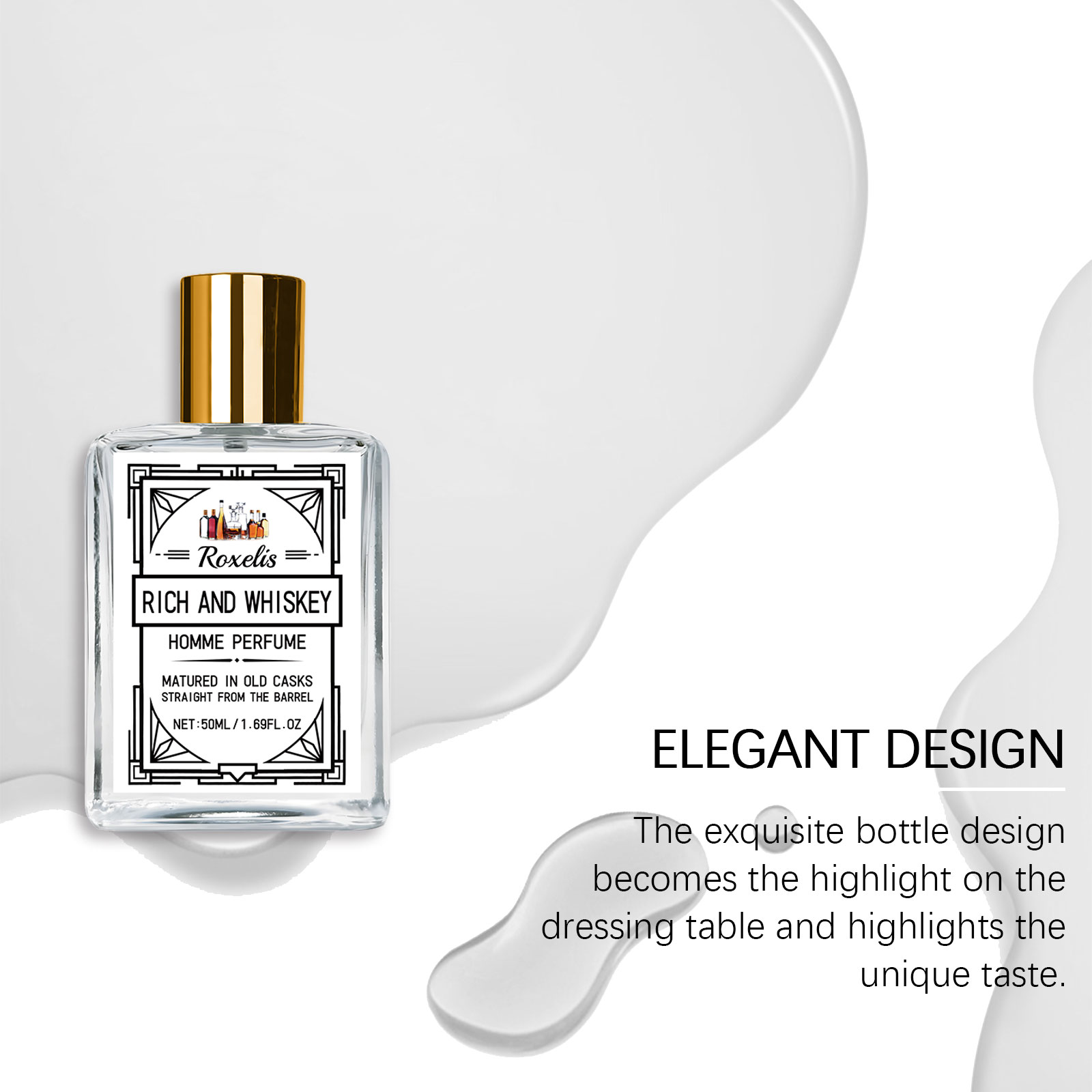 Roxelis 50ml Charm Whisky Men' - Perfume In Fragrance 评论和价格