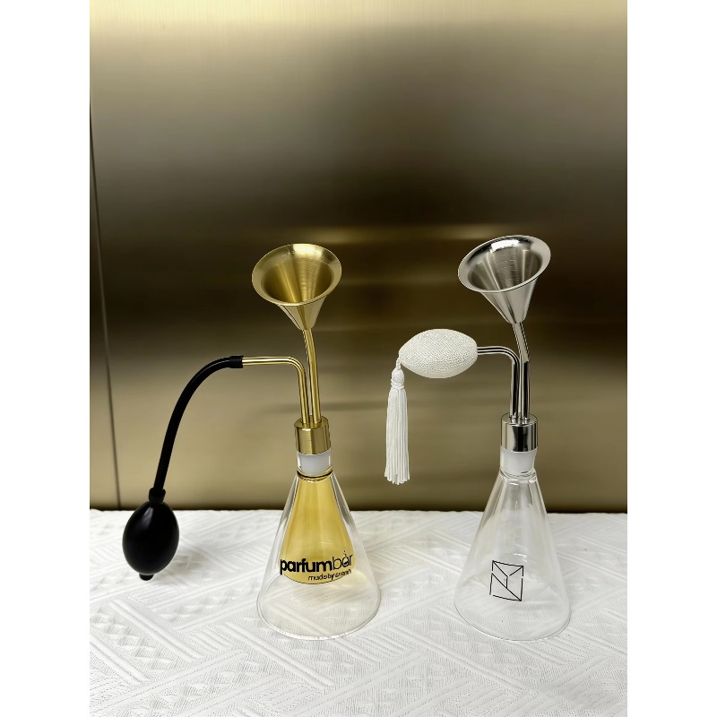 Golden‑Head Glass Smelling Bot - Perfume Fragrance Bar 评论和价格